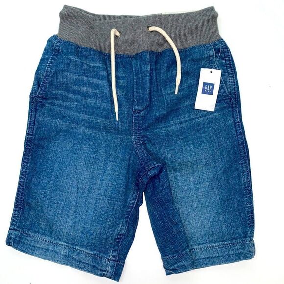 🔥GAP Denim KIDS GIRLS short Sz Xs (4-5 ) New - Picture 1 of 4